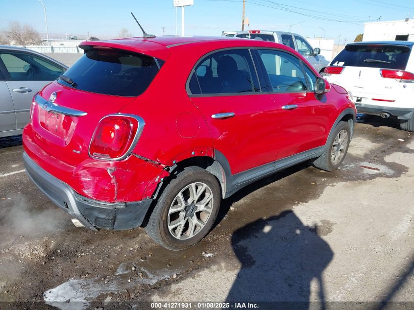 2016 Fiat 500X Trekking VIN: ZFBCFYCT3GP364367 Lot: 41271931