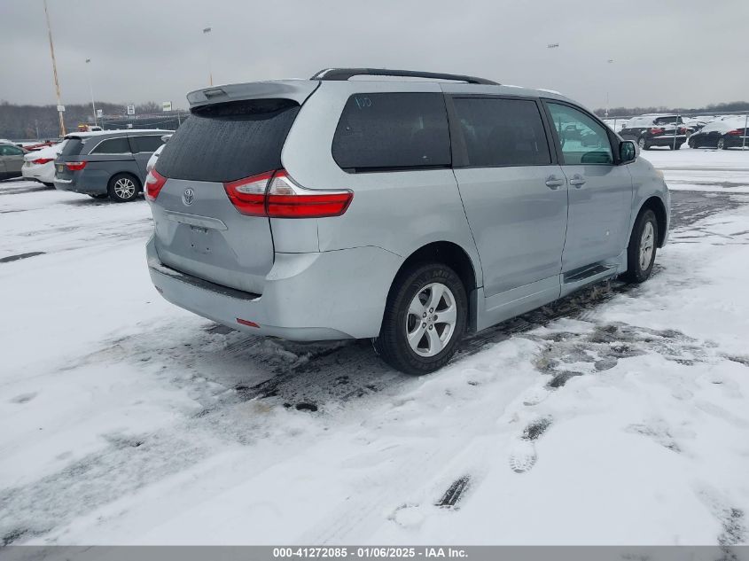 VIN 5TDKK3DC9GS754403 2016 Toyota Sienna, Le 7 Pass... no.4