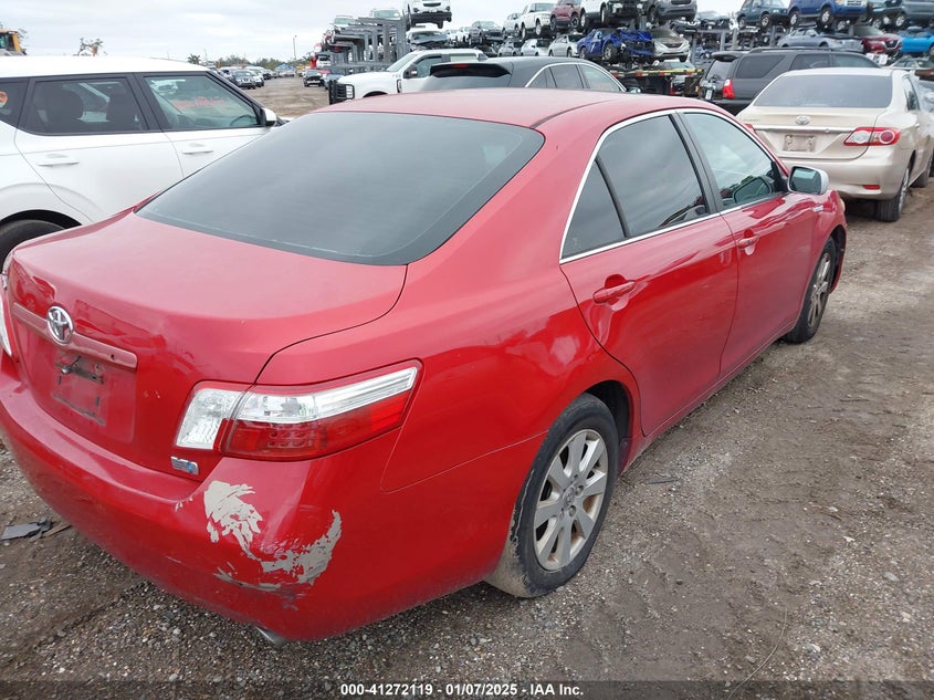 2007 TOYOTA CAMRY HYBRID VIN: 4T1BB46K37U013763