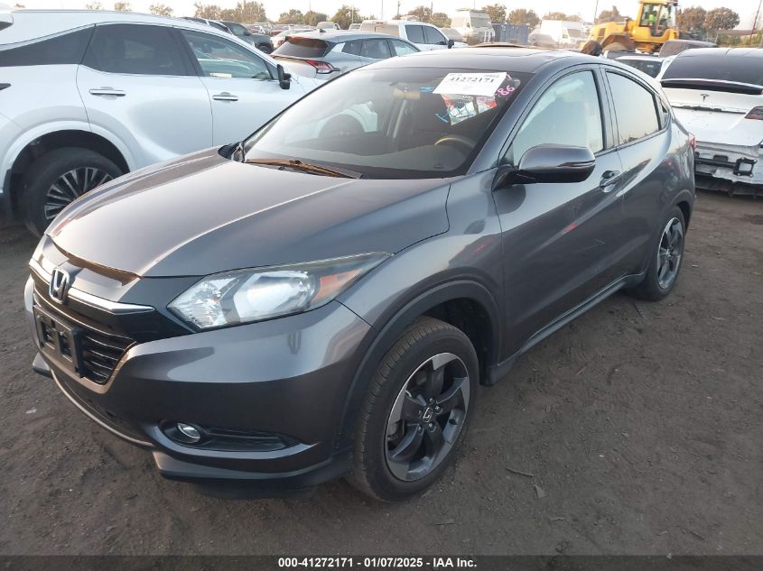 VIN 3CZRU5H55JG703786 2018 HONDA HR-V no.2