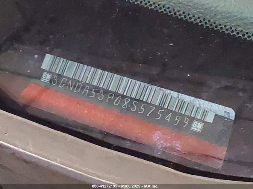 2008 Chevrolet Hhr VIN: 1SNDT13S842317375 Lot: 41272195