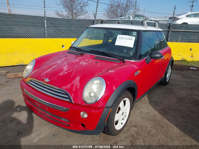 2006 Mini Cooper VIN: WMWRC33586TK71223 Lot: 41272199