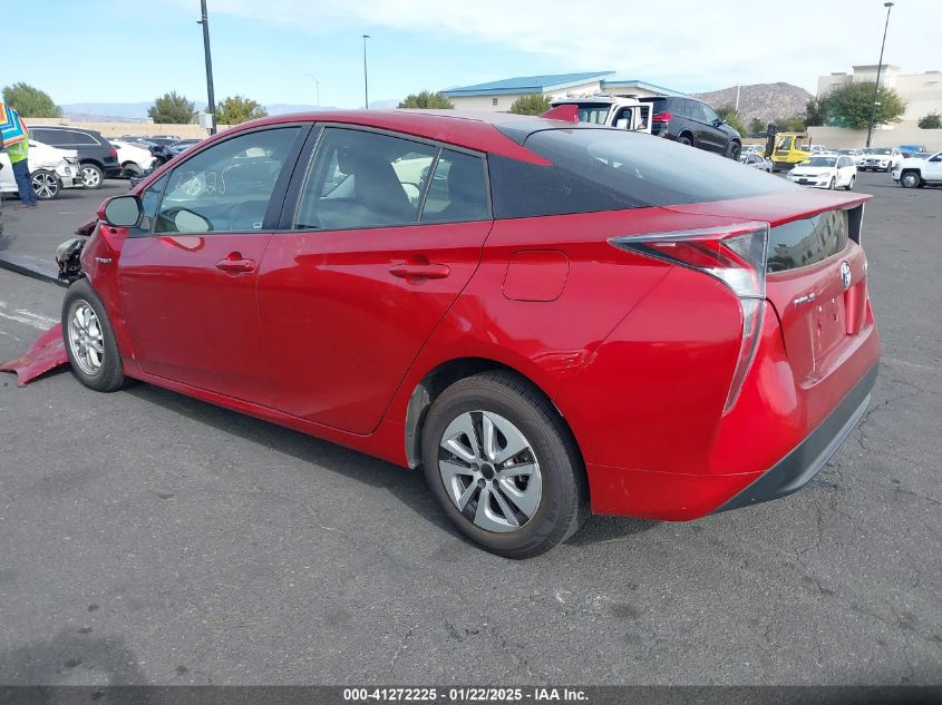 VIN JTDKBRFUXH3563584 2017 Toyota Prius, One no.3