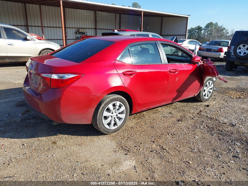 2014 TOYOTA COROLLA LE - 5YFBURHE4EP065738