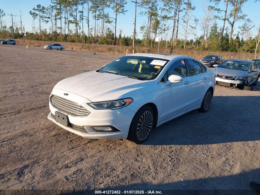 VIN 3FA6P0D91JR233990 2018 Ford Fusion, Titanium no.2