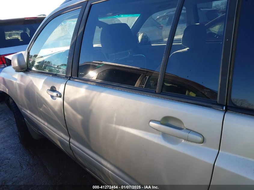 2004 Toyota Highlander Limited V6 VIN: JTEEP21A040049270 Lot: 41272454