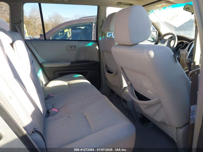 2004 Toyota Highlander Limited V6 VIN: JTEEP21A040049270 Lot: 41272454