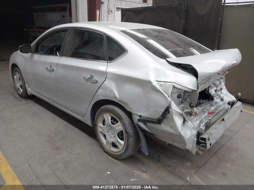 VIN 3N1AB7AP2DL780680 2013 Nissan Sentra, S no.3