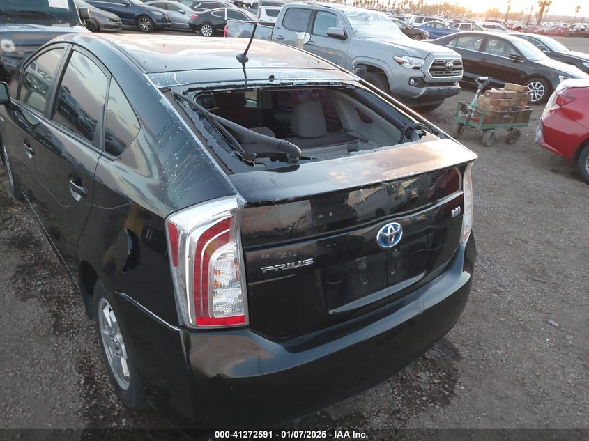 2015 TOYOTA PRIUS VIN: JTDKN3DU5F0437543