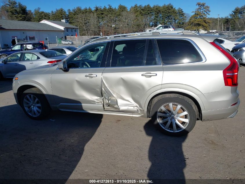 2016 Volvo Xc90 T6 Momentum VIN: YV4A22PK9G1071782 Lot: 41272613