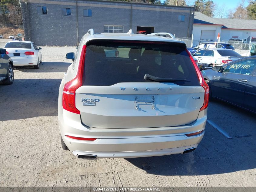 2016 Volvo Xc90 T6 Momentum VIN: YV4A22PK9G1071782 Lot: 41272613