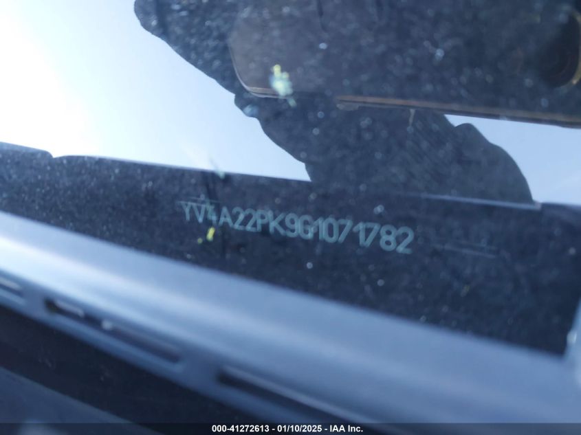 2016 Volvo Xc90 T6 Momentum VIN: YV4A22PK9G1071782 Lot: 41272613