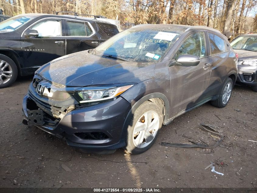 VIN 3CZRU6H59KM702486 2019 Honda HR-V, EX no.2