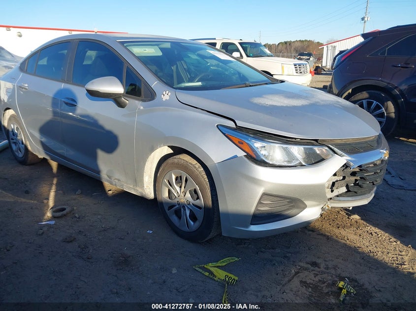 2019 CHEVROLET CRUZE VIN: 1G1BC5SM9K7111646
