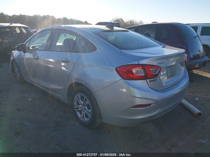 2019 CHEVROLET CRUZE VIN: 1G1BC5SM9K7111646