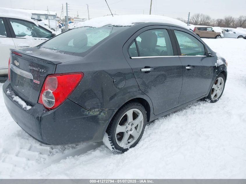 VIN 1G1JE5SB2F4112973 2015 Chevrolet Sonic, Ltz Auto no.4