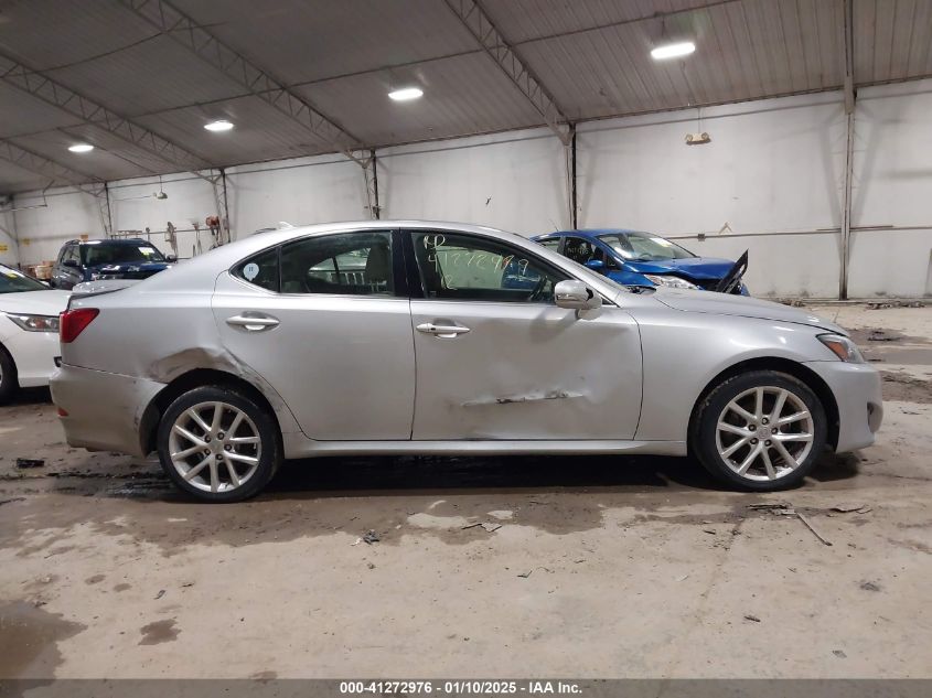 2012 Lexus Is 250 VIN: JTHCF5C28C5055923 Lot: 41272976