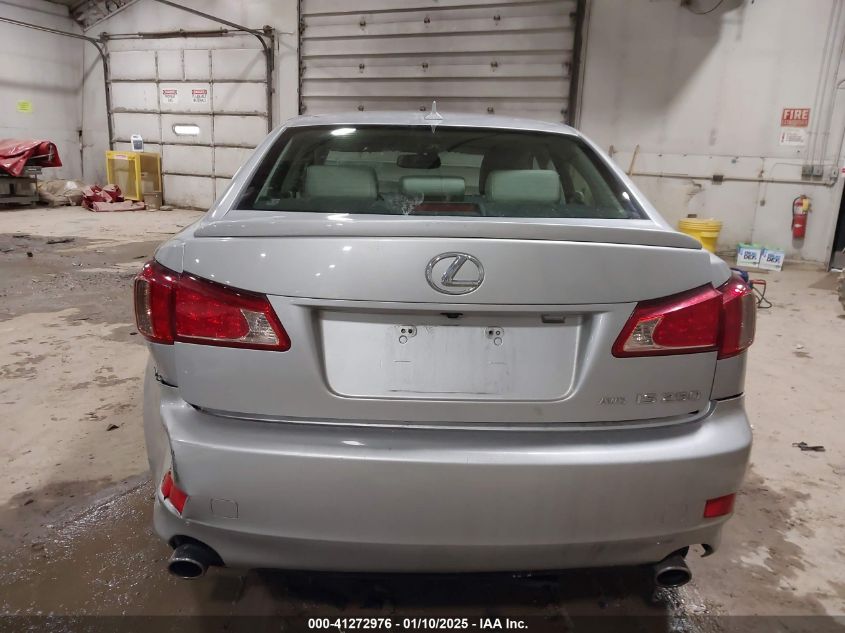 2012 Lexus Is 250 VIN: JTHCF5C28C5055923 Lot: 41272976