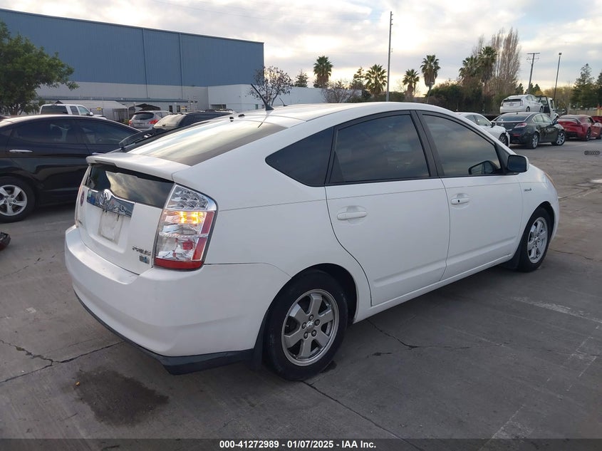 2006 TOYOTA PRIUS VIN: JTDKB20U667530605