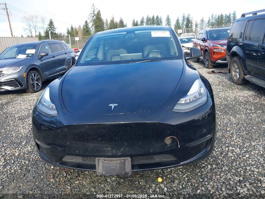 VIN 5YJYGAEE6MF200557 2021 Tesla Model Y, Long Rang... no.13