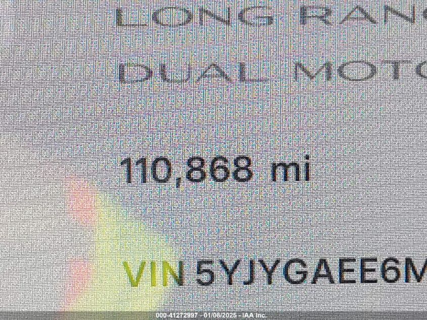 VIN 5YJYGAEE6MF200557 2021 Tesla Model Y, Long Rang... no.16