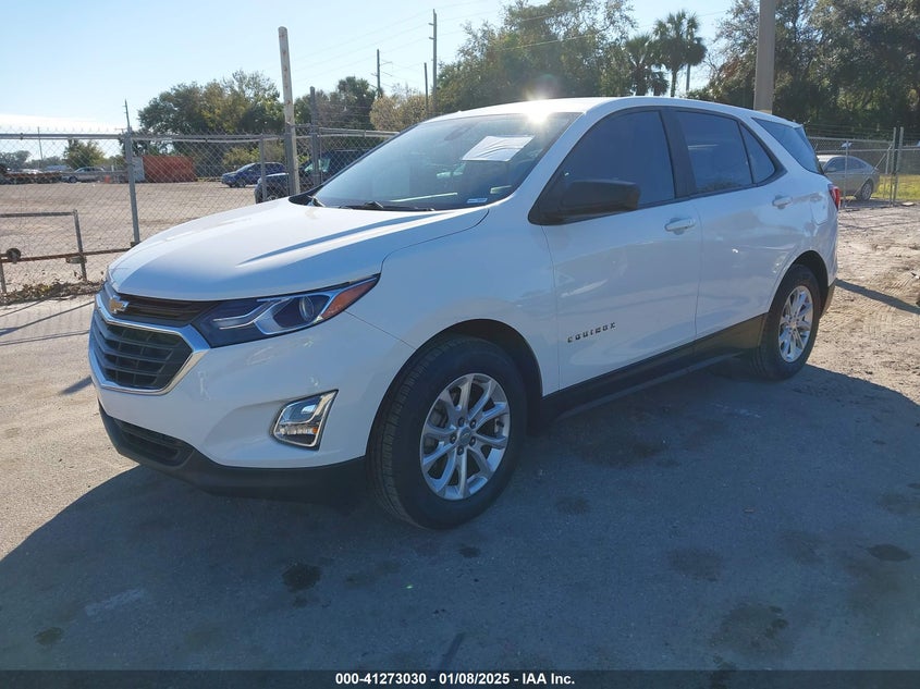 2021 CHEVROLET EQUINOX FWD LS - 3GNAXHEVXMS165188