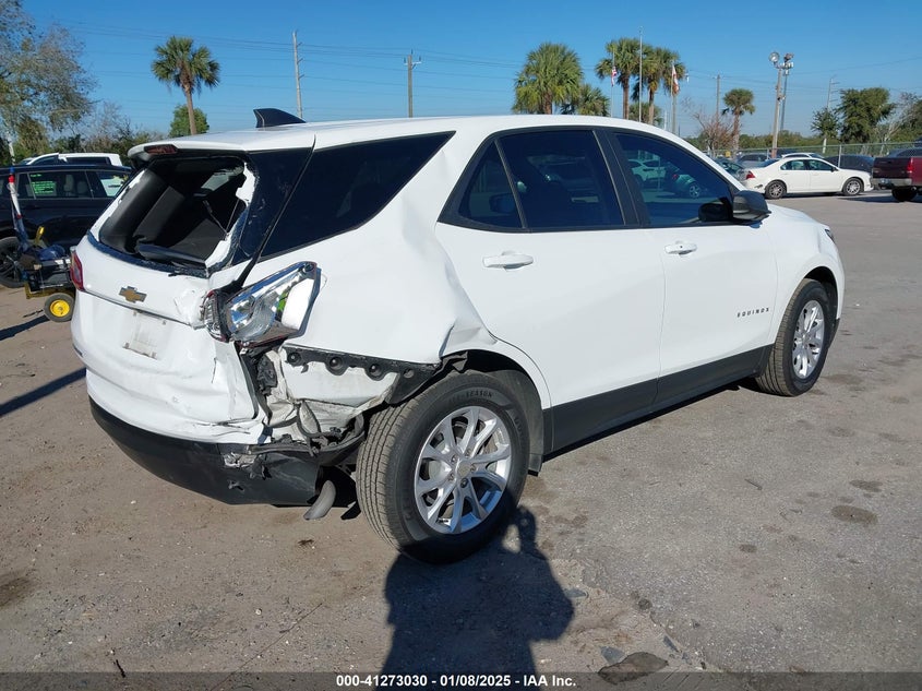 2021 CHEVROLET EQUINOX FWD LS - 3GNAXHEVXMS165188