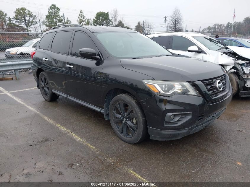 VIN 5N1DR2MNXJC632220 2018 Nissan Pathfinder, SL no.1