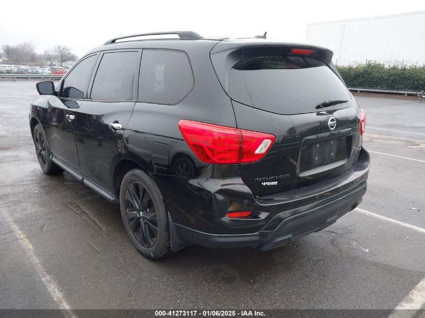 VIN 5N1DR2MNXJC632220 2018 Nissan Pathfinder, SL no.3