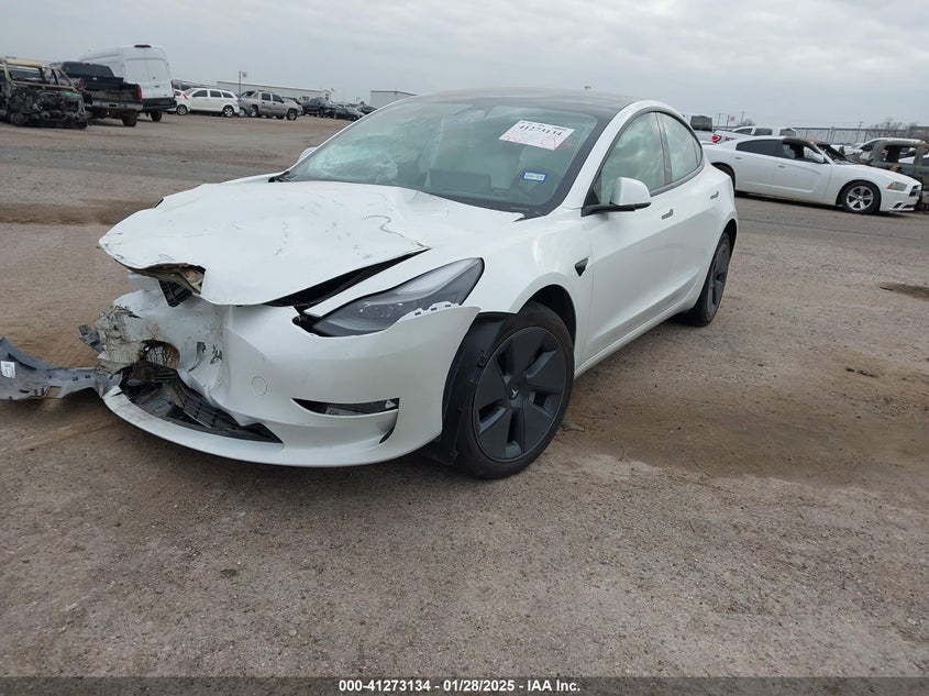 Vin: 5yj3e1ea9pf569429, lot: 41763485, tesla model 3 rear-wheel drive 20232