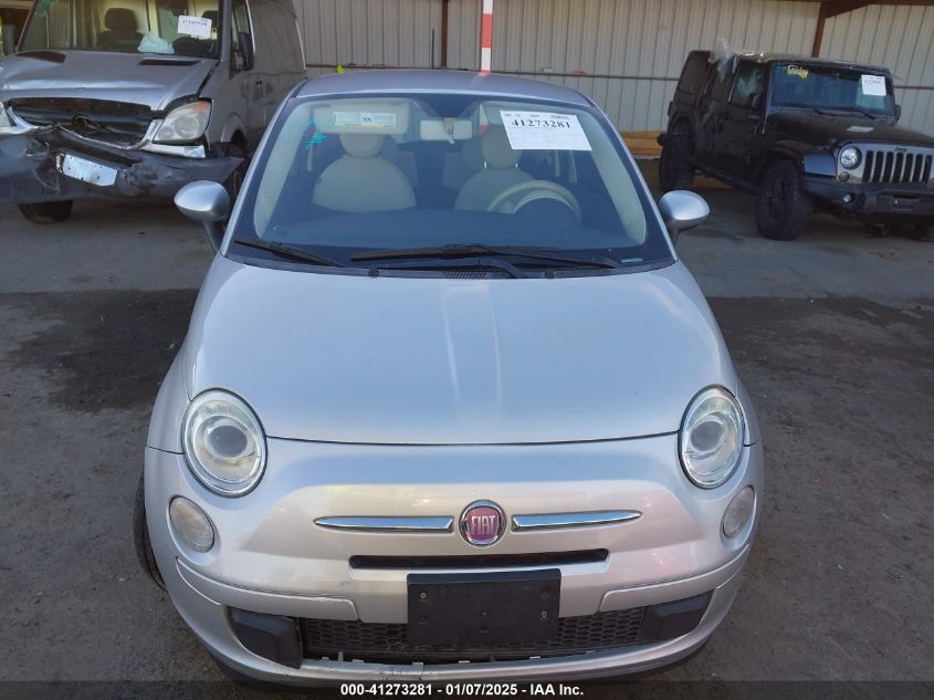 2013 Fiat 500 Pop VIN: 3C3CFFAR7DT531432 Lot: 41273281