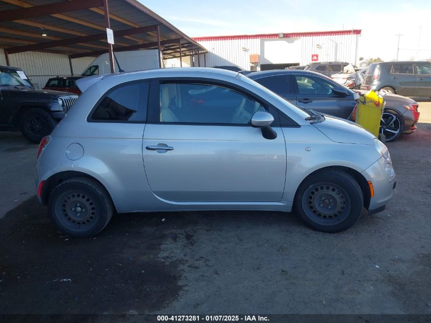 2013 Fiat 500 Pop VIN: 3C3CFFAR7DT531432 Lot: 41273281