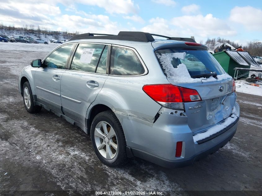 VIN 4S4BRCAC2E3292745 2014 Subaru Outback, 2.5I no.3