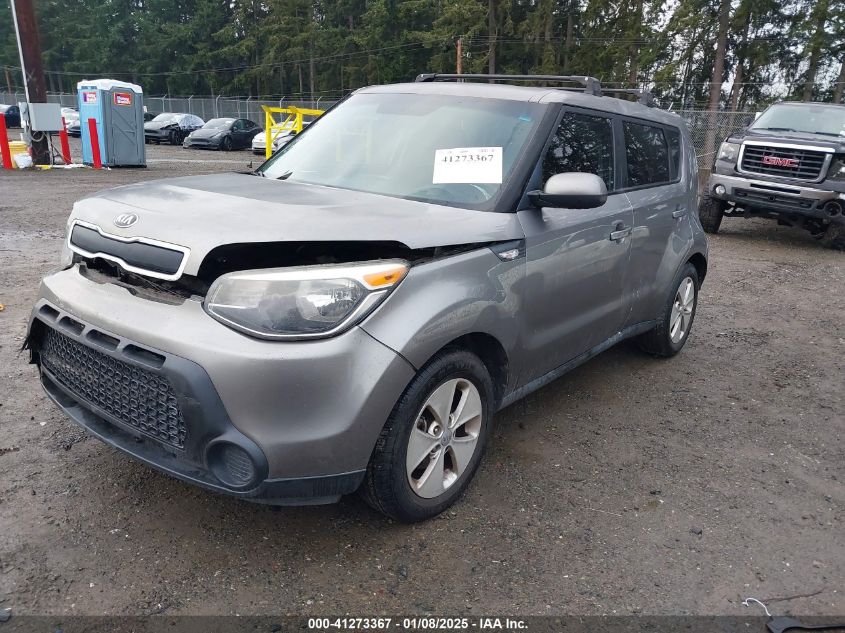 VIN KNDJN2A25E7109196 2014 KIA Soul no.2