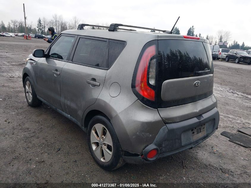 VIN KNDJN2A25E7109196 2014 KIA Soul no.3