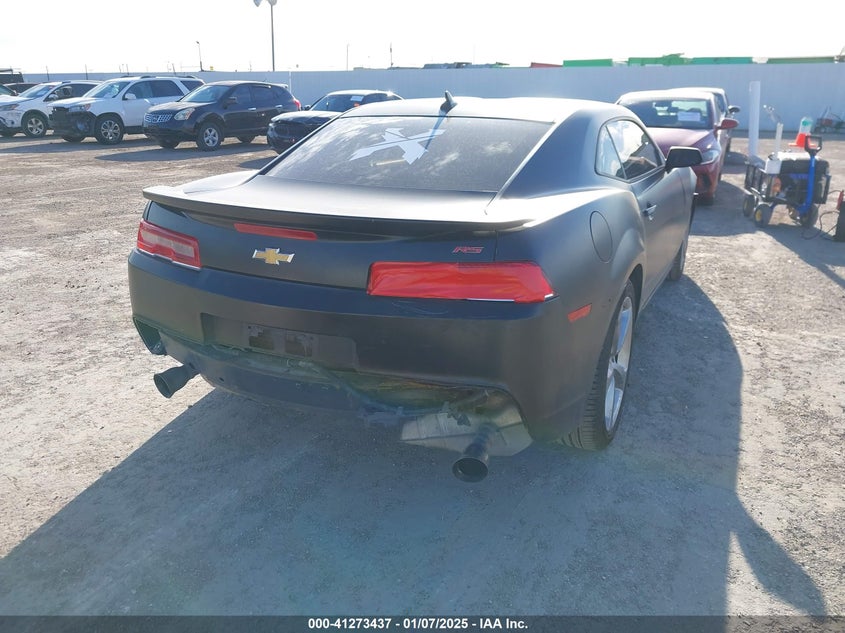2014 CHEVROLET CAMARO VIN: 2G1FB1E37E9319155
