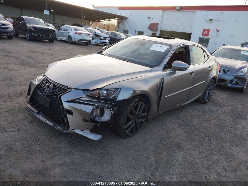 VIN JTHBA1D20J5064419 2018 LEXUS IS 300 no.2