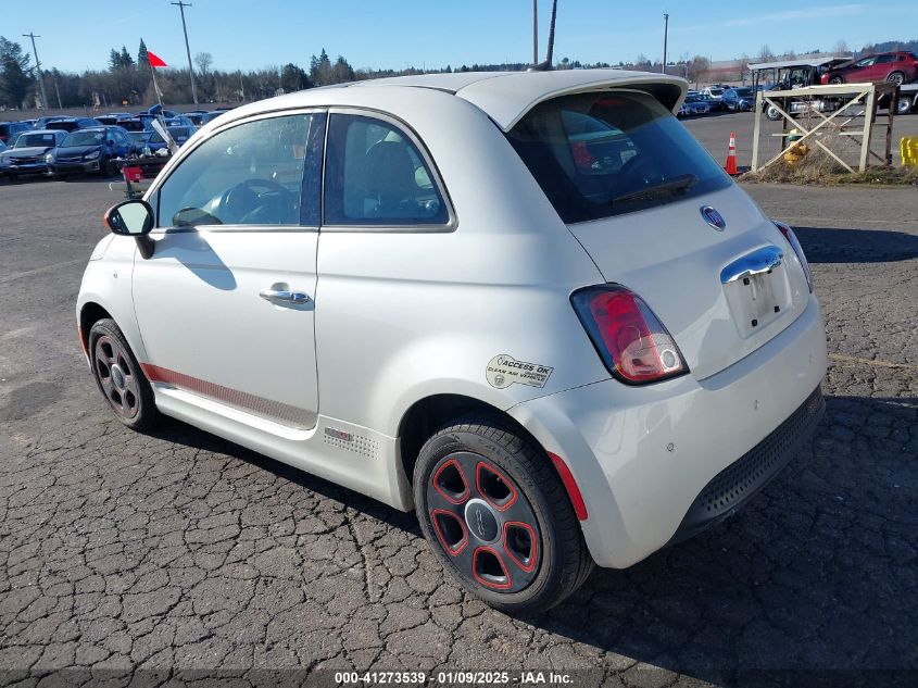 VIN 3C3CFFGE4FT502882 2015 FIAT 500E no.3