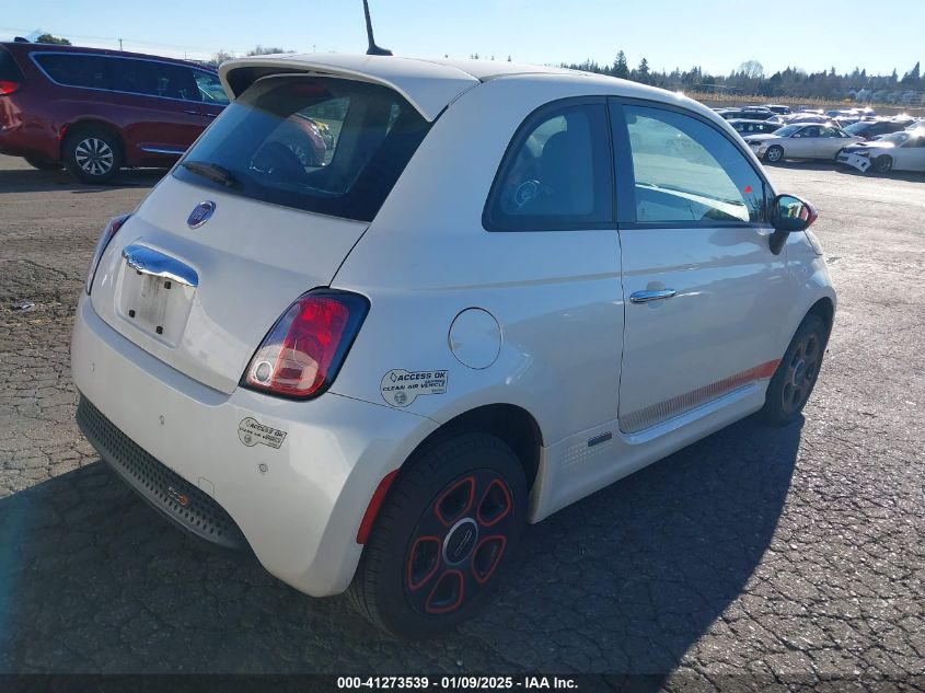 VIN 3C3CFFGE4FT502882 2015 FIAT 500E no.4