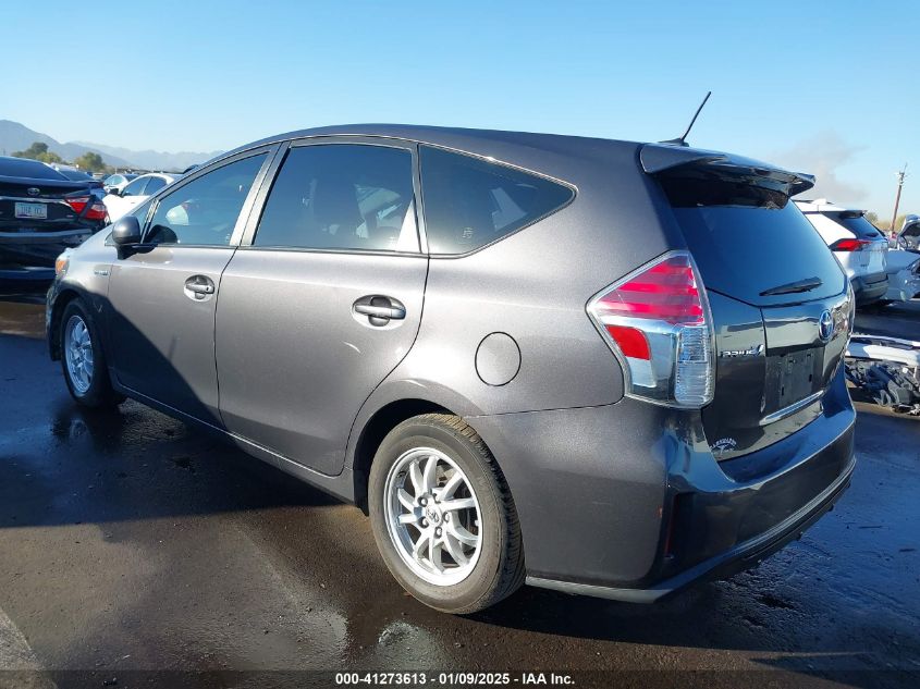 VIN JTDZN3EU2FJ023871 2015 Toyota Prius, V Four no.3