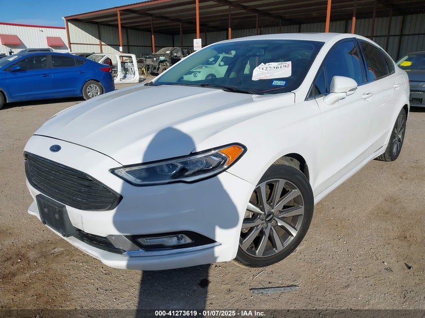 2017 FORD FUSION VIN: 3FA6P0HD9HR253560