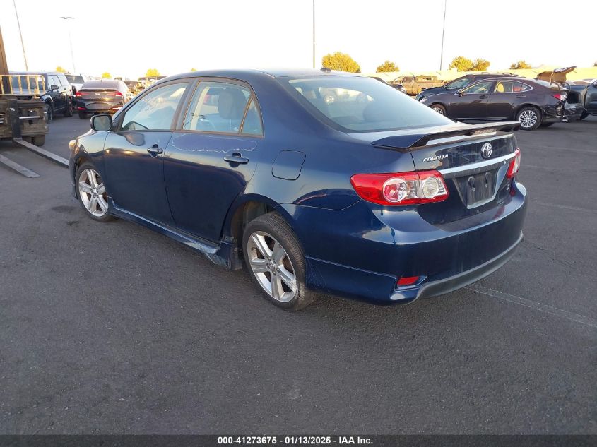 VIN 5YFBU4EE7DP099291 2013 Toyota Corolla, S no.3