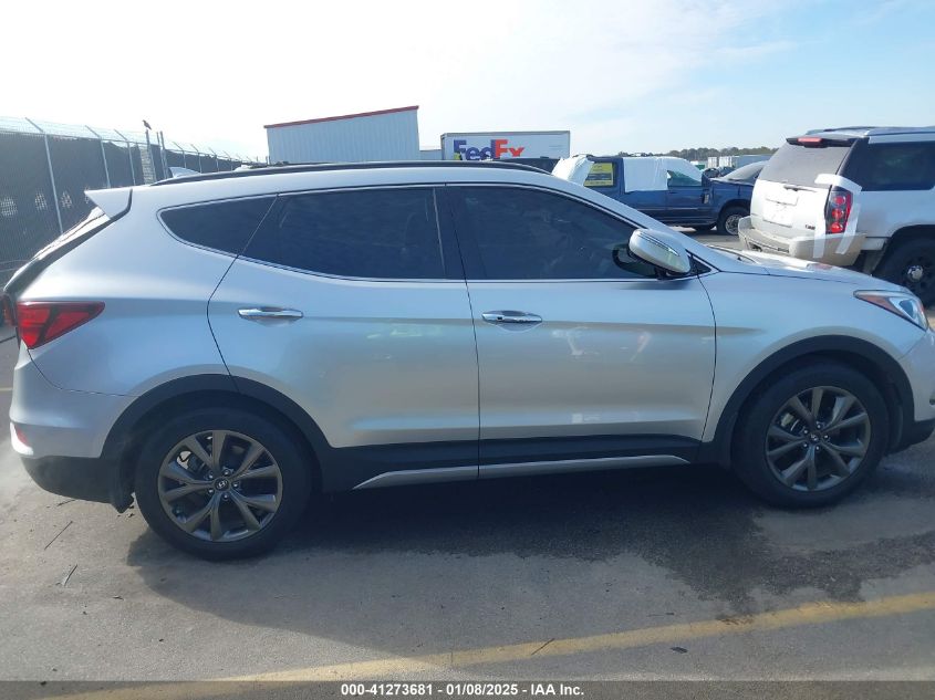 2018 HYUNDAI SANTA FE SPORT 2.0T ULTIMATE - 5XYZW4LA2JG503820