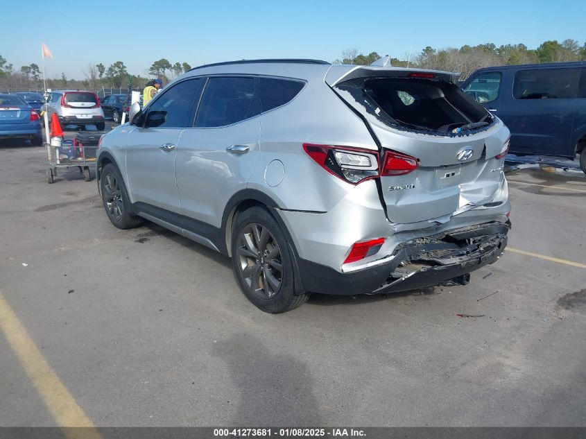 2018 HYUNDAI SANTA FE SPORT 2.0T ULTIMATE - 5XYZW4LA2JG503820