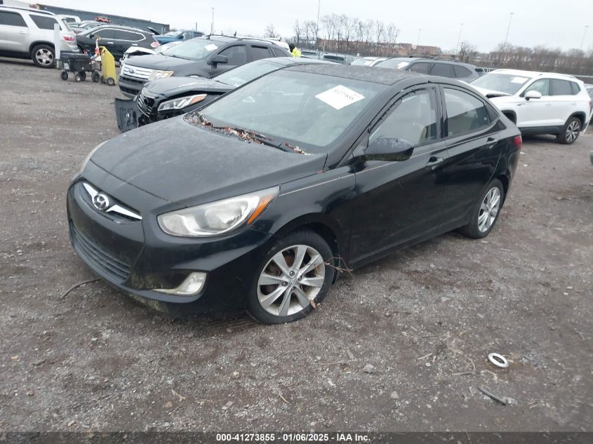 VIN KMHCU4AE3DU273821 2013 Hyundai Accent, Gls no.2