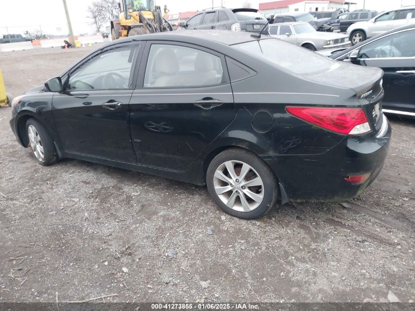 VIN KMHCU4AE3DU273821 2013 Hyundai Accent, Gls no.3