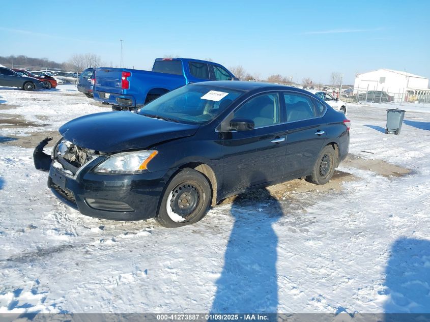 VIN 3N1AB7AP7EY215250 2014 Nissan Sentra, Fe+ S/Fe+... no.2