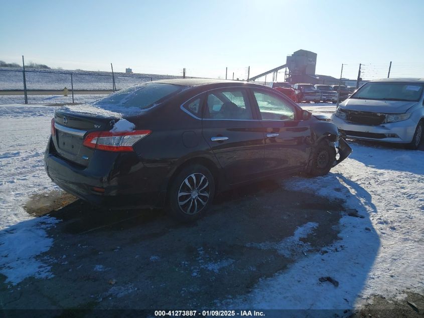 VIN 3N1AB7AP7EY215250 2014 Nissan Sentra, Fe+ S/Fe+... no.4