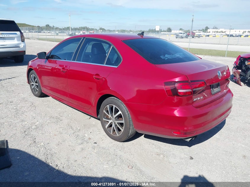 2017 VOLKSWAGEN JETTA VIN: 3VWDB7AJ3HM292860