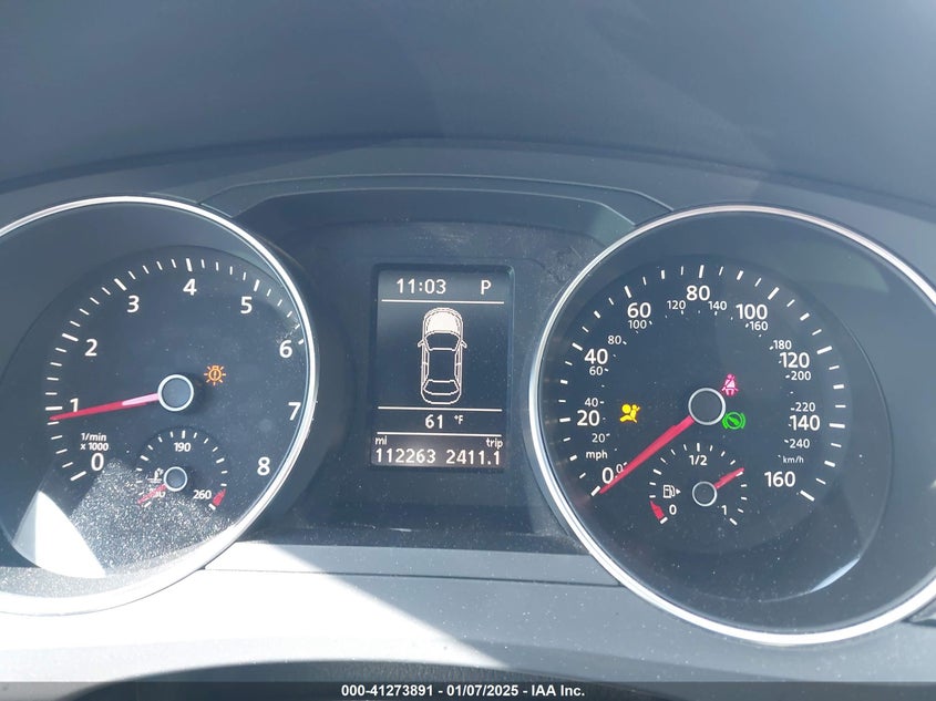 2017 VOLKSWAGEN JETTA VIN: 3VWDB7AJ3HM292860